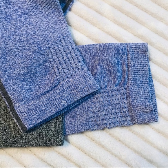 Gymshark Adapt Seamless High Rise Purple Gray Ombre Leggings Size Small - Picture 6 of 12